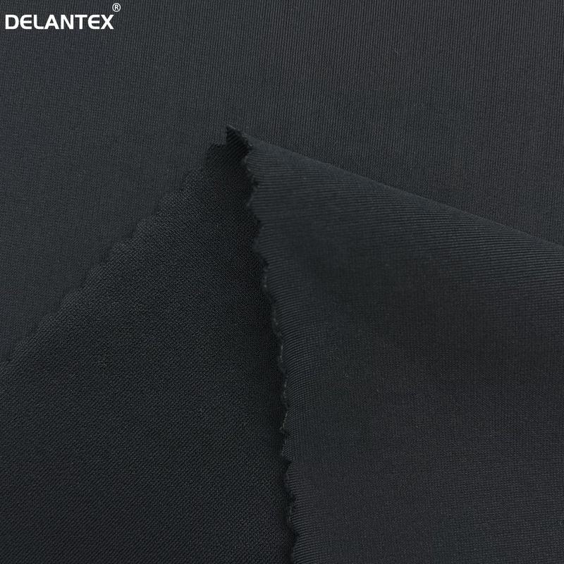 Delantex 150cm 240gsm Breathable 95% polyester 5% Spandex Single Jersey Knit Fabric for T-Shirt Yoga Clothes