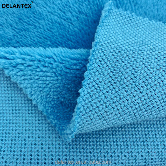 Delantex Hot Sale Warm Breathable Soft Multicolour Sherpa Fabric for Lining
