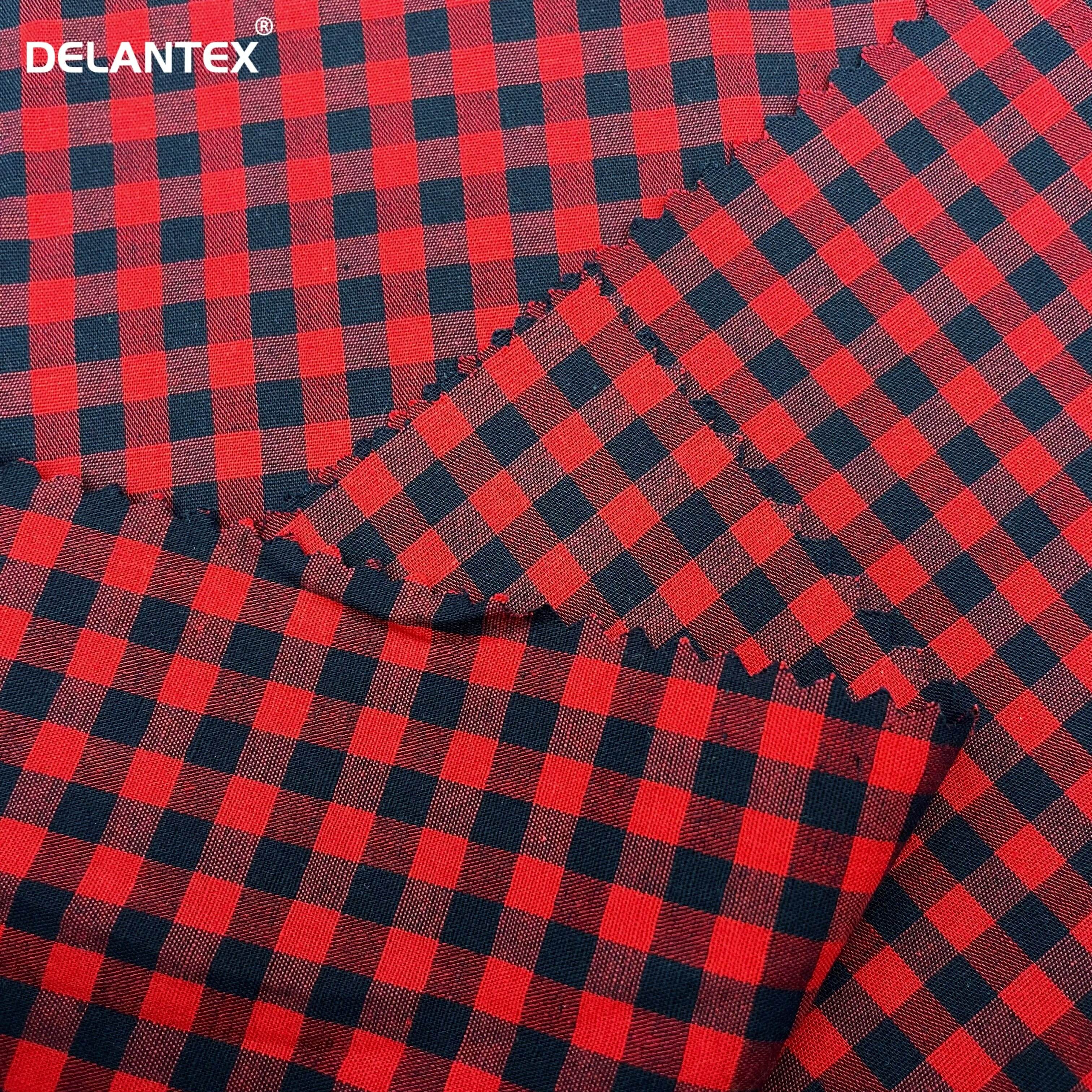 Delantex Textiles Fabric Manufacturer Supplier Wholesale Woven Cvc 98%cotton 2%spandex Work Wear Uniforms Fabric