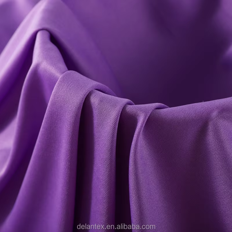 Delantex 100% Polyester Interlock Knitting Fabric
