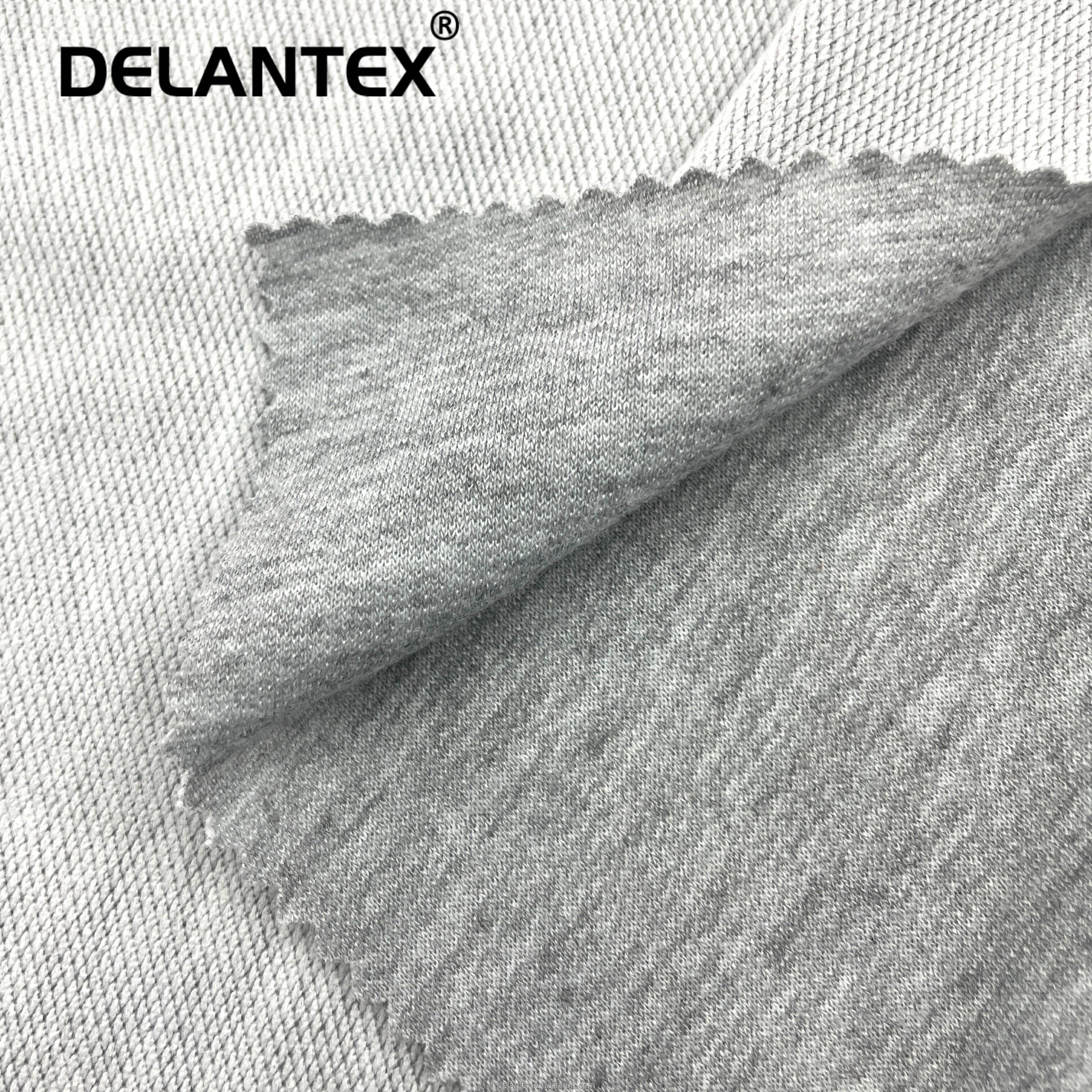 Delantex 30S Cheap Price 150D/144F Anti Pill Single Spun Poly Fleece Fabric