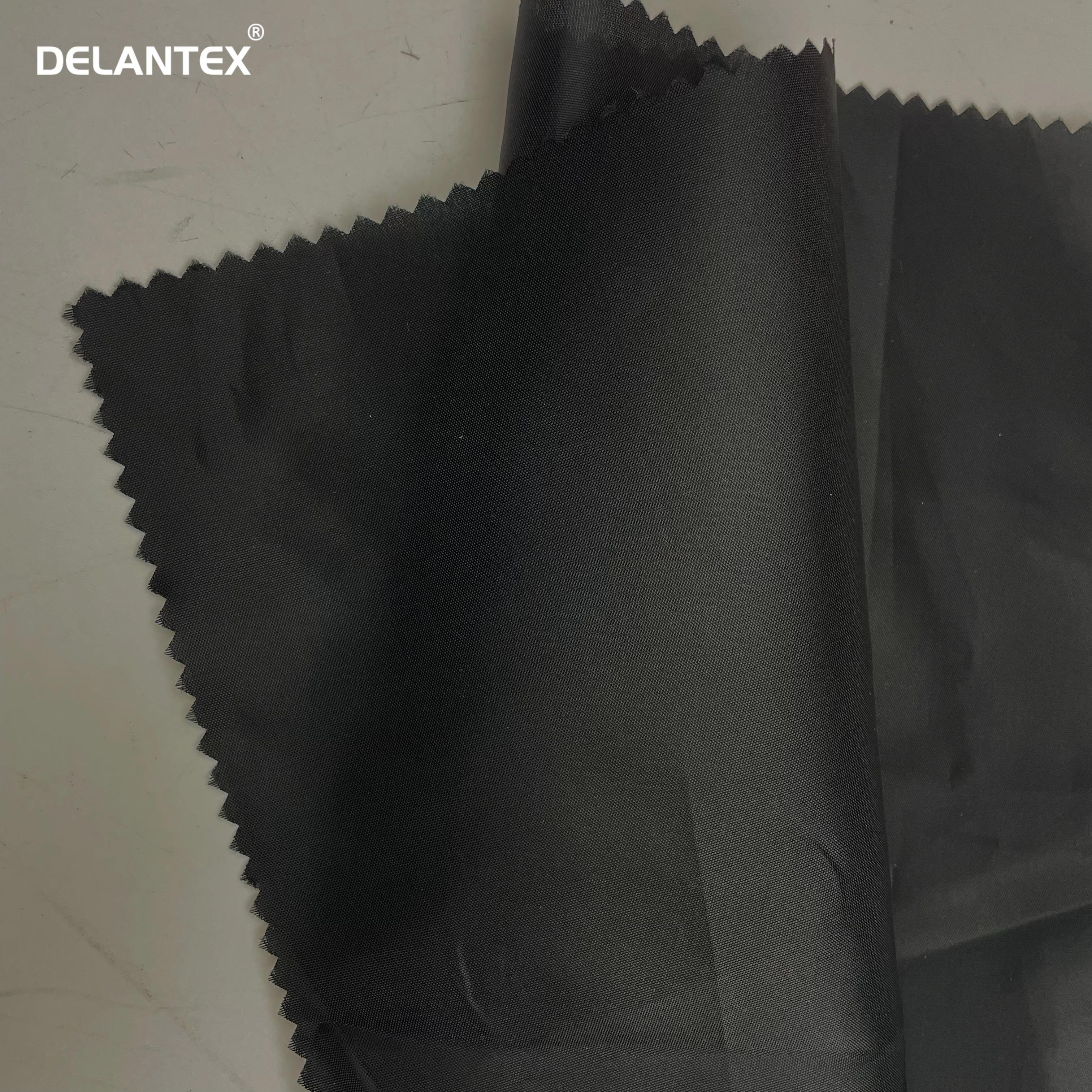 Delantex Soft Hand Feel 190t Polyester Taffeta Fabric for Lining