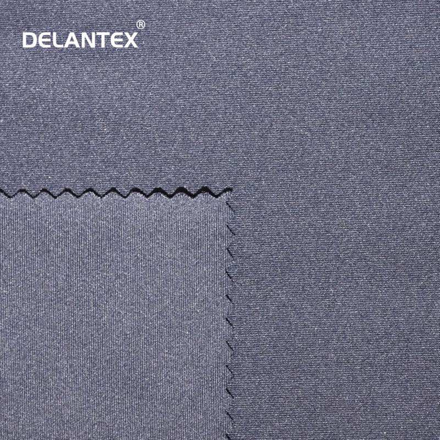 Delantex Shiny 88 Polyester Poly 12 Spandex Vinyl Elastane 4 Way Stretch Stretchy Fabric Material Free Sample