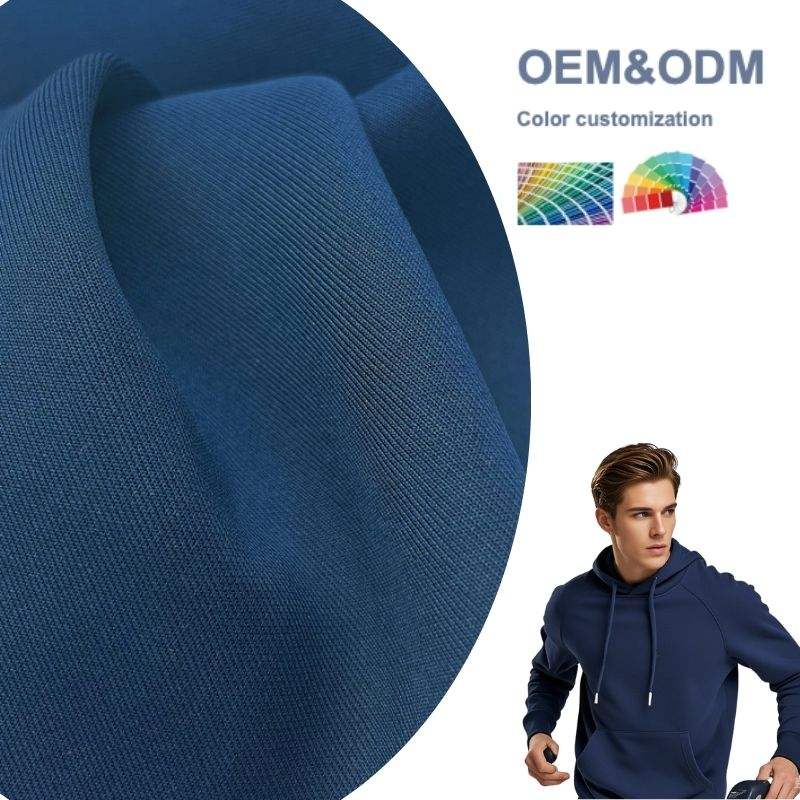 Delantex Manufacture Garment 75D/72F 92%polyester 8%spandex scuba Fabric With Good Quality