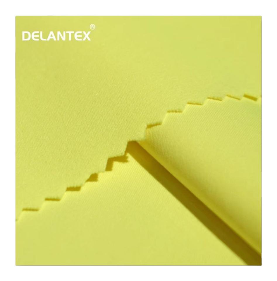 Delantex 82%Nylon 18%Spandex Knit Fabric Custom Yoga Wear Fabric for Swimwear