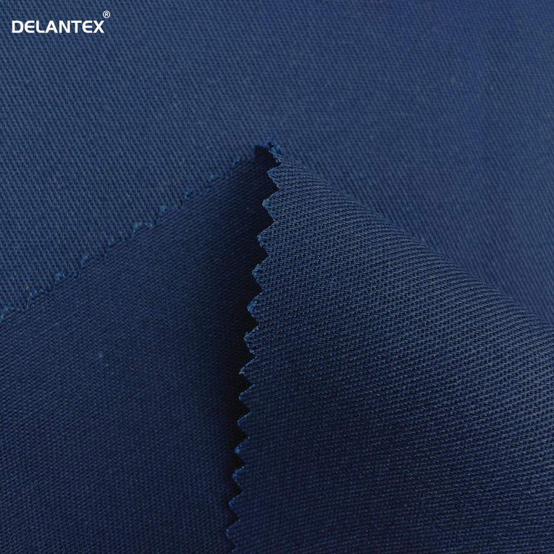 Delantex High Quality 250GSM Navy 2/1 Twill Work Wear Uniform Fabric for Sale