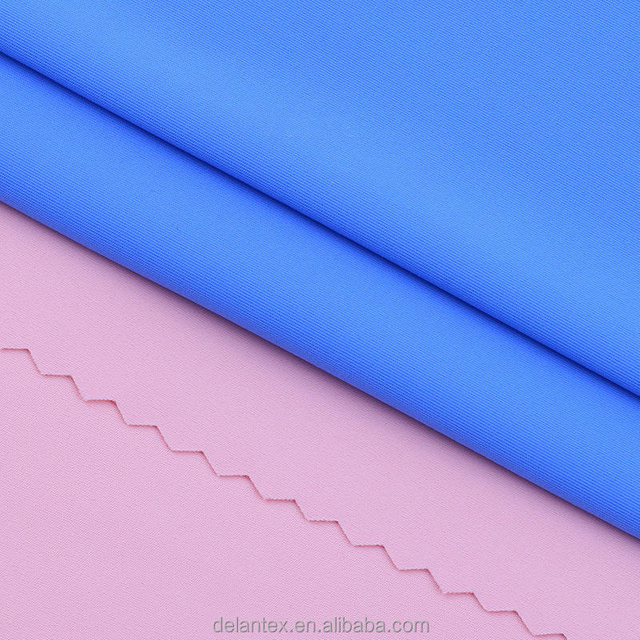 Delantex Lulu Stretch Fabric 76 Nylon 24 Spandex Fabric for Sports Yoga Material Free Sample