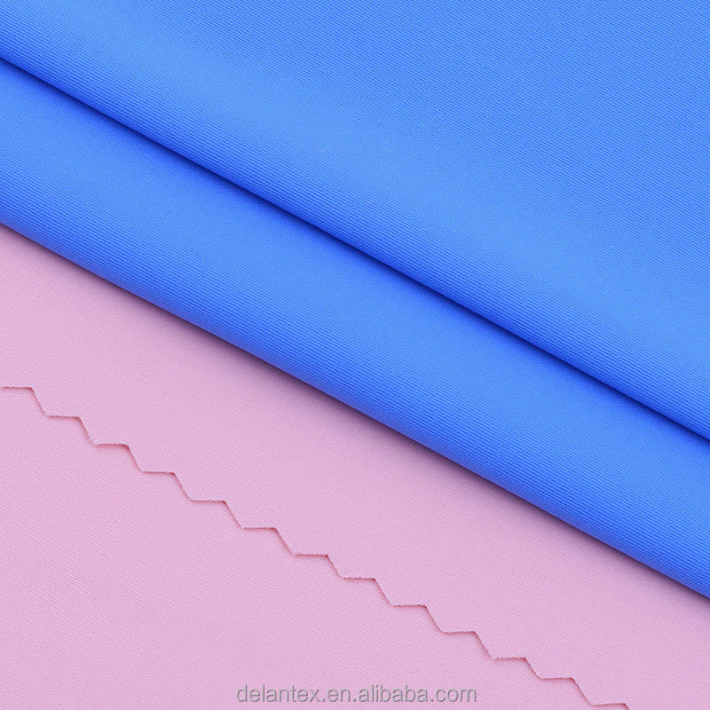 Delantex Lulu Stretch Fabric 76 Nylon 24 Spandex Fabric for Sports Yoga Material Free Sample