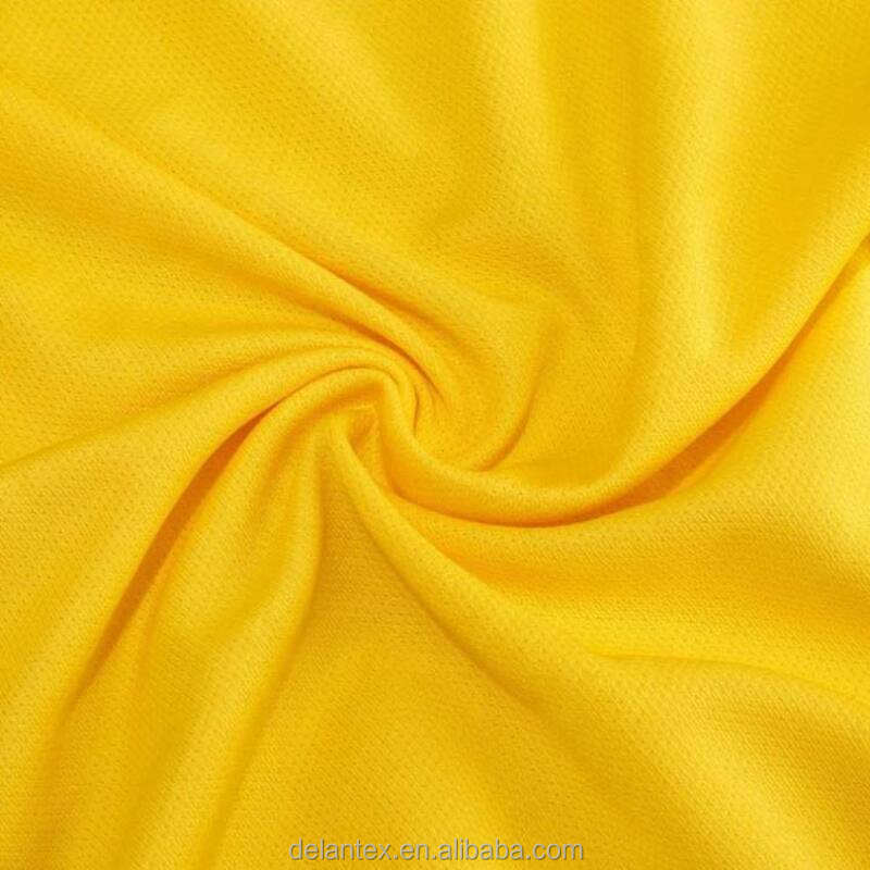 100% Polyester Bird Eye Microfiber T-Shirt Fabric