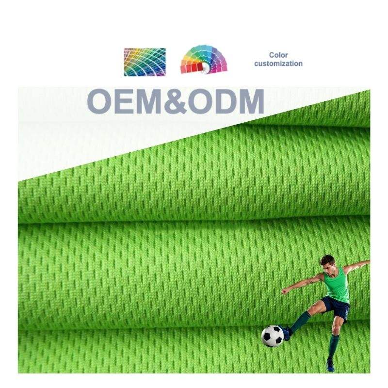 Delantex Micro Polyester Birdeyes Mesh Lightweight Net Fabric for Cycling Jersey Sportswear