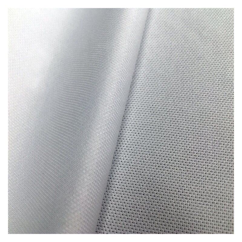 Delantex Pike High Quality 100% Polyester Pique White Fabric for Outdoor Use & Sublimation Lining Free Sample