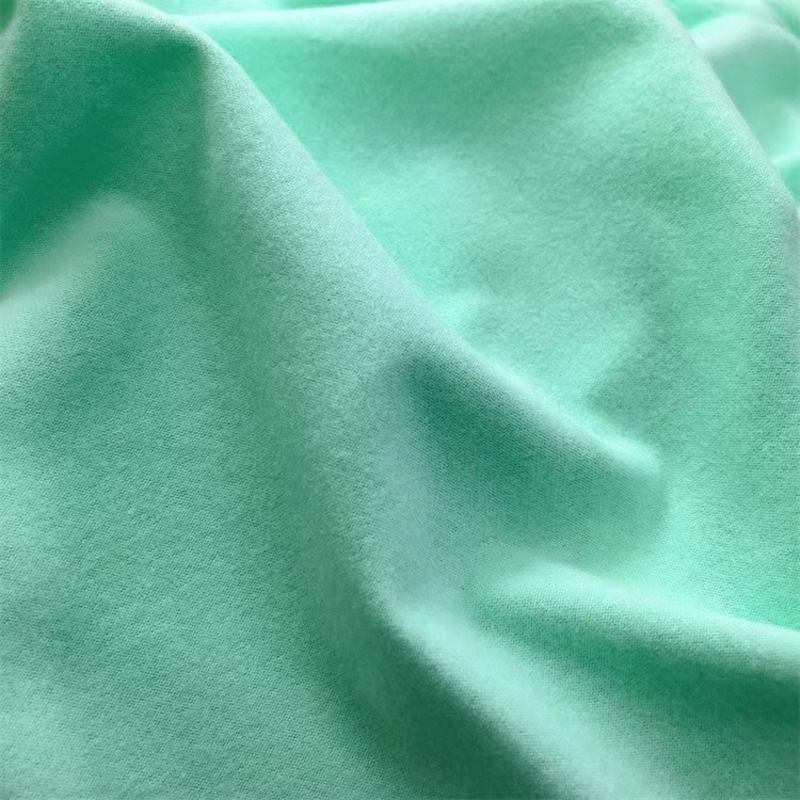 95% Polyester 5% Spandex DTY Brush Printed Knitted Jersey Fabric for Women Garment Free Sample