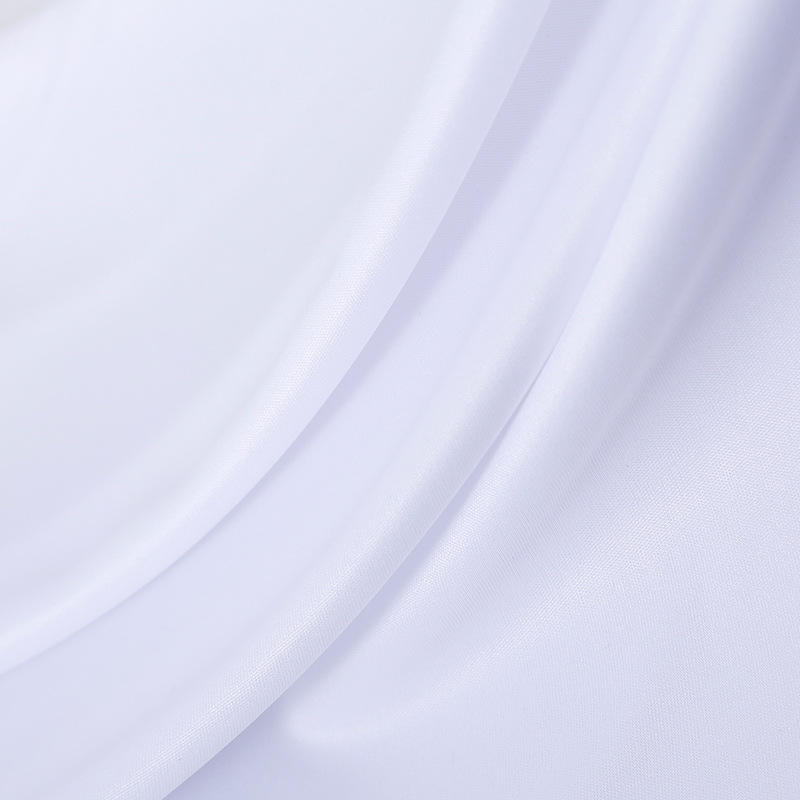 Delantex Sublimation Blank Interlock Jersey Fabric - 100% Polyester, White Color Fabric Free Sample