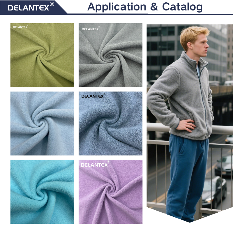 Delantex Men's Winter Hot Selling Fleece Jacket Is Lightweight and Comfortable to Wear, Made of Sublimation Fabric