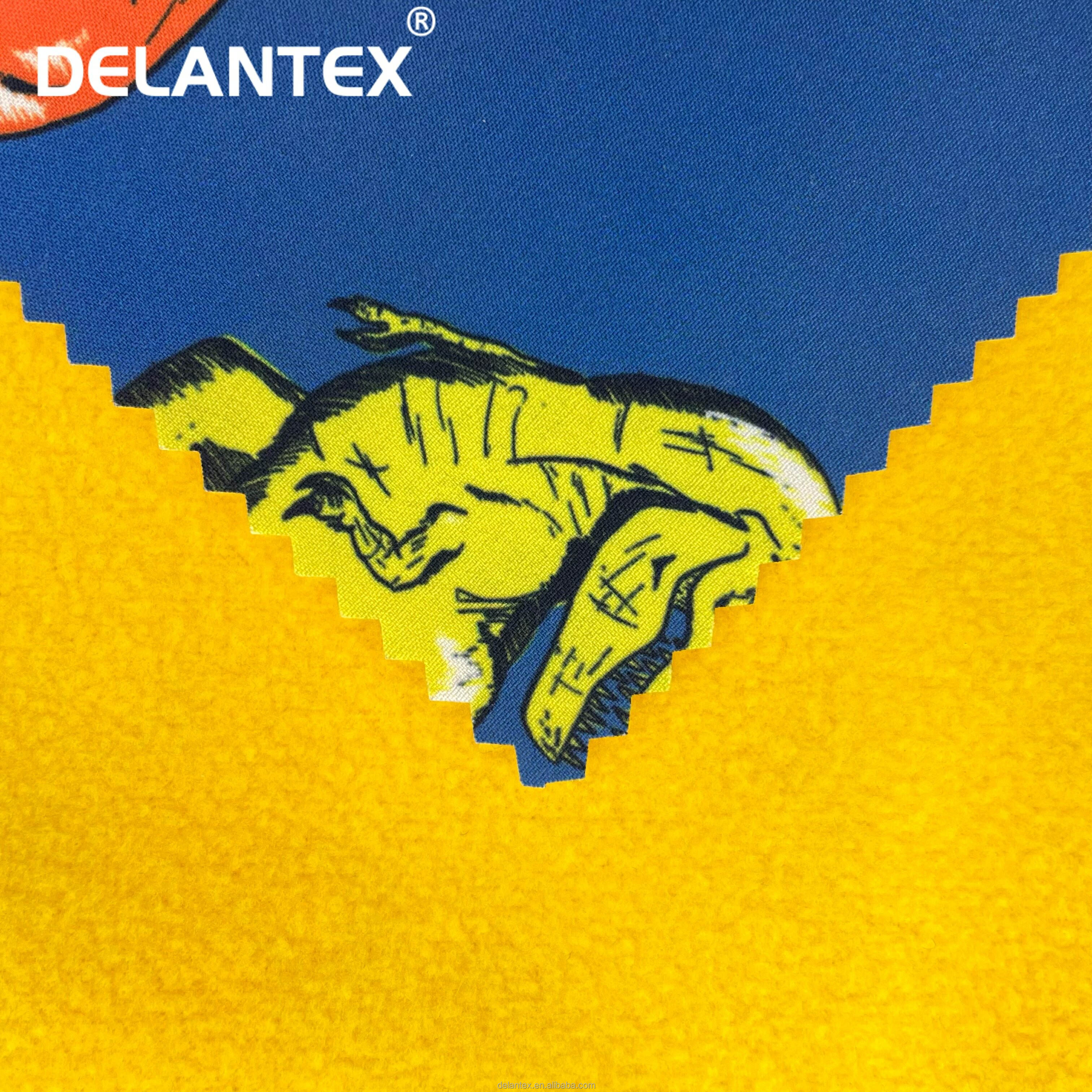 100D 4 Way Stretch Softshell Fabric Customized Design