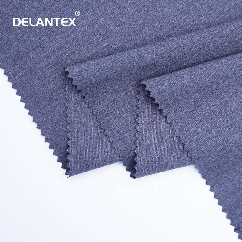 Delantex 63% Polyester 34% Rayon 3% Spandex Fabric for Scrubs Medical Uniform 180GSM Polyester Viscose Fabric Free Sample