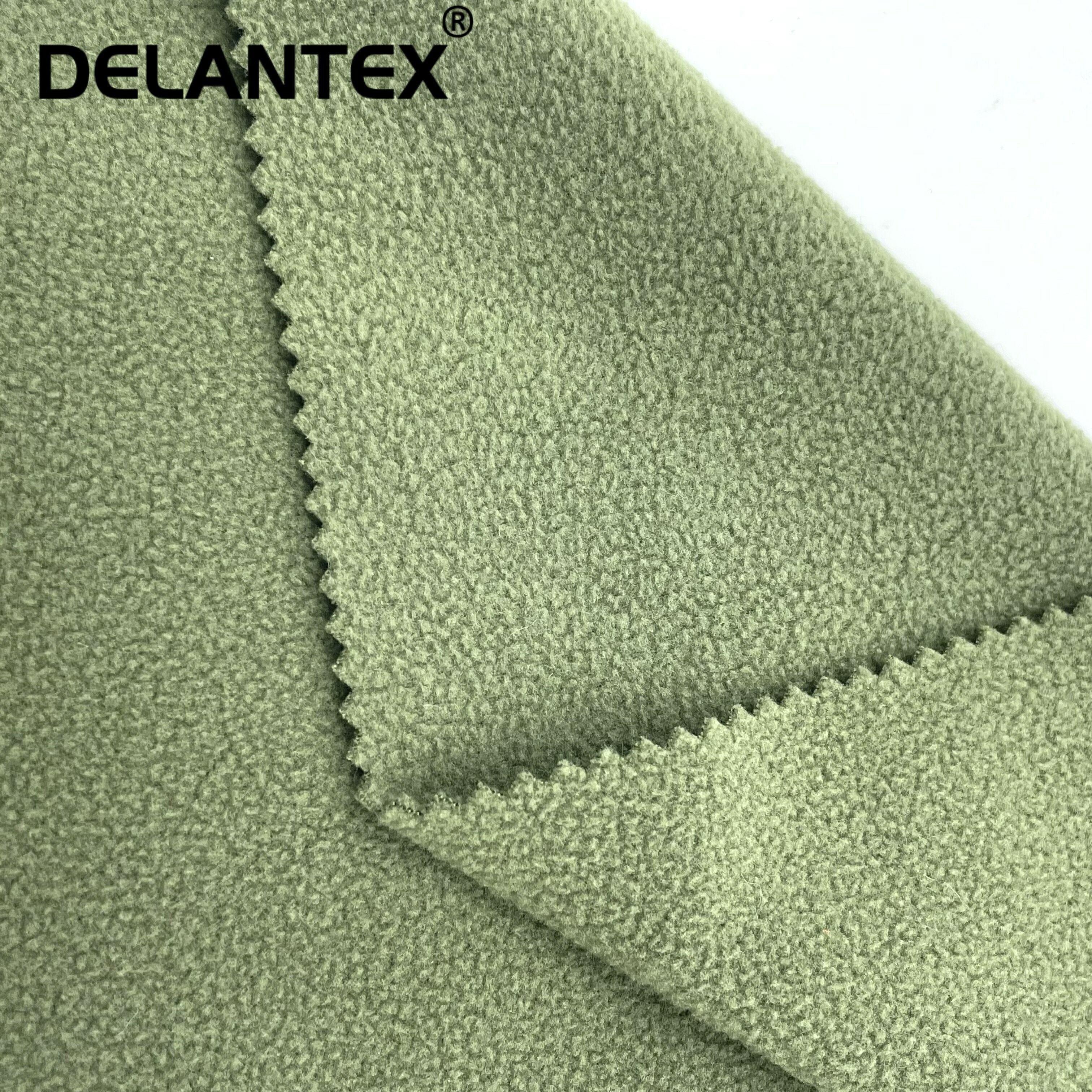 Delantex Manufacture 260GSM Polartec by the Yard Wholesale Cheap Anti Pill Fleece Fabric Free Sample