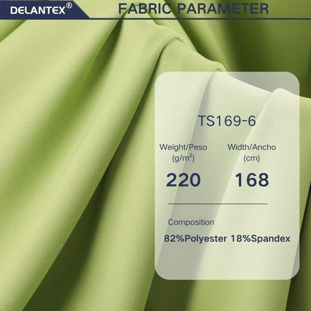 Delantex Stretch Fabric 4way Spandex Yoga Clothing Pants Yoga Wear Fabric Free Sample