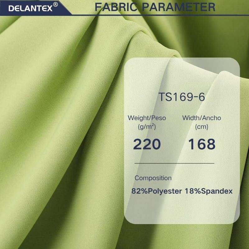 Delantex Stretch Fabric 4way Spandex Yoga Clothing Pants Yoga Wear Fabric Free Sample