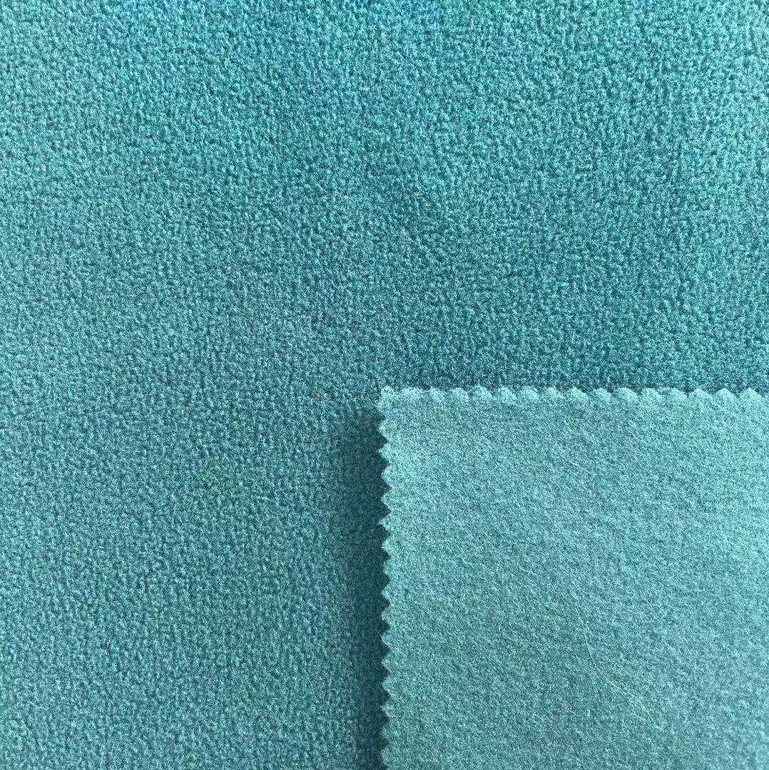 Delantex Top Quality 100%Polyester Polar Fleece Fabric Two Side Brushed Single Side Anti-Pilling Polar Fleece Fabric Free Sample