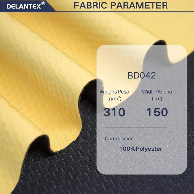 Delantex Soft Shell Fabric Waterproof Softshell Jacket Material 3 Layer Breathable Laminated Fleece Fabric Free Sample