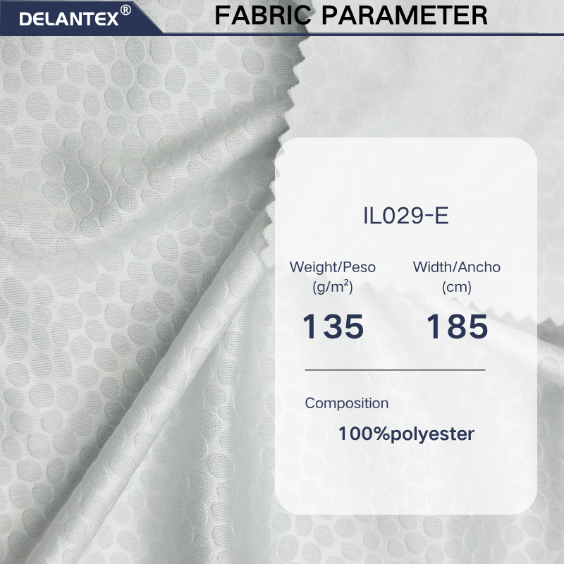 Delantex 100% Polyester Interlock Fabric Double-sided Fabric Can Be Used to Create Comfortable Colors for Sportswear Fabrics