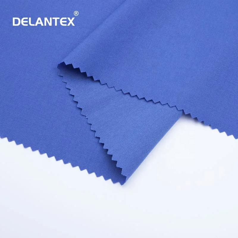 Delantex 60%Polyester 35%Rayon 5%Spandex Woven Stretch Fabric for Hiking Pants, Sports Wear, Medical Scrubs 180GSM Free Sample
