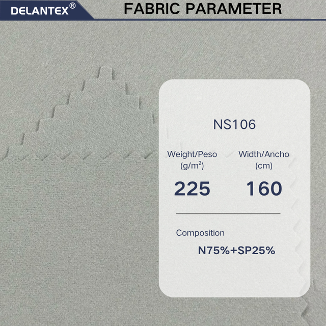 Delantex Nylon and Spandex Fabric Material Knitted Fabric for Yoga Swim Outdoor Wicking Sportwear Supplier