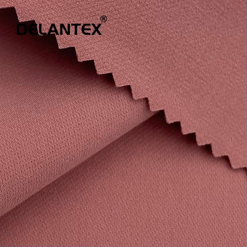 Delantex 91% Polyester 9%Spandex Fabric Pd Double Layer Four Way Stretch Fabric