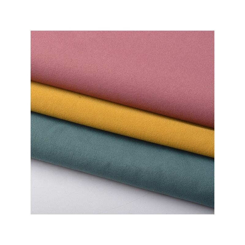 High Quality Polyester Spandex Interlock Double Jersey Fabric for Sports Wear Free Sample