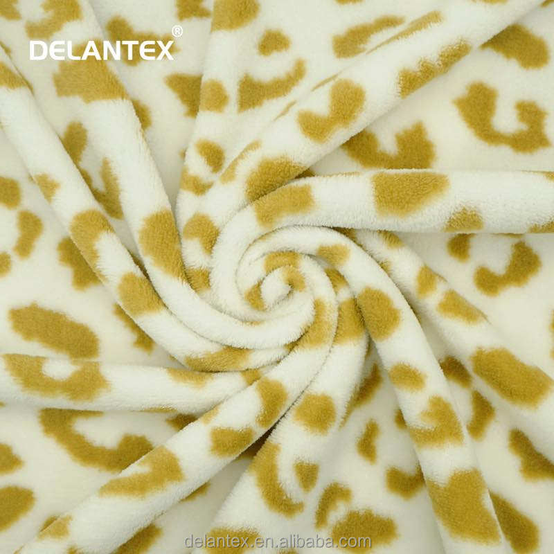 High Quality 100% Polyester Coral Fleece Fabric Super Soft Printed for Home Textile Garments Eco-Friendly Warp Knitted for Girls