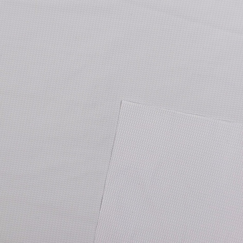 Delantex Breathable and cool feeling fabric glass check nylon T-shirt fabric 168cm 160gsm