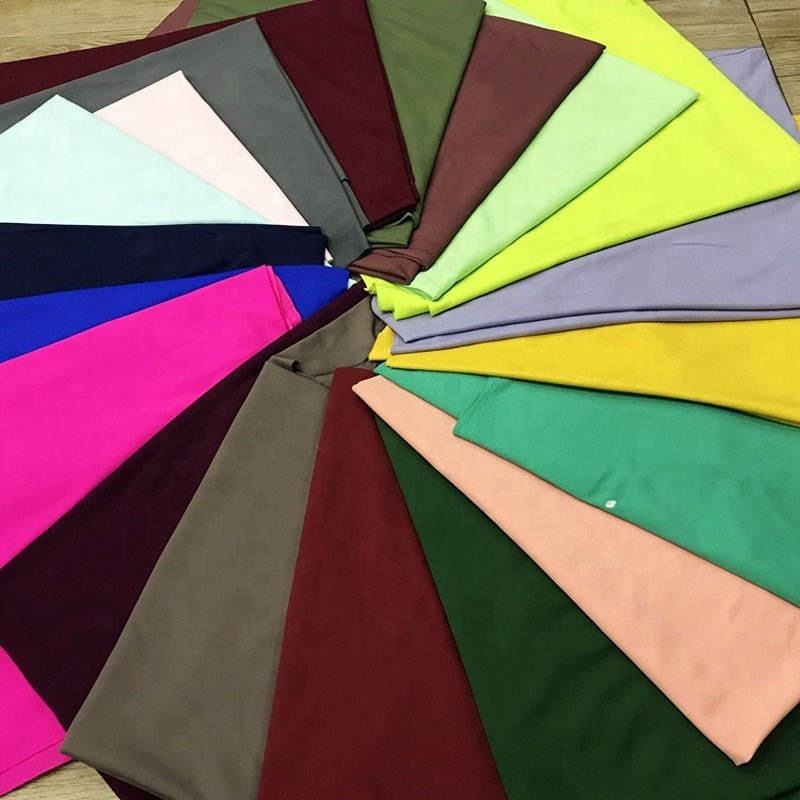 Manufacturer 4 Way Stretch Moisture Wicking Dry Fit Soft Polyamide Polyester Spandex Yoga Leggings Fabric for Sports