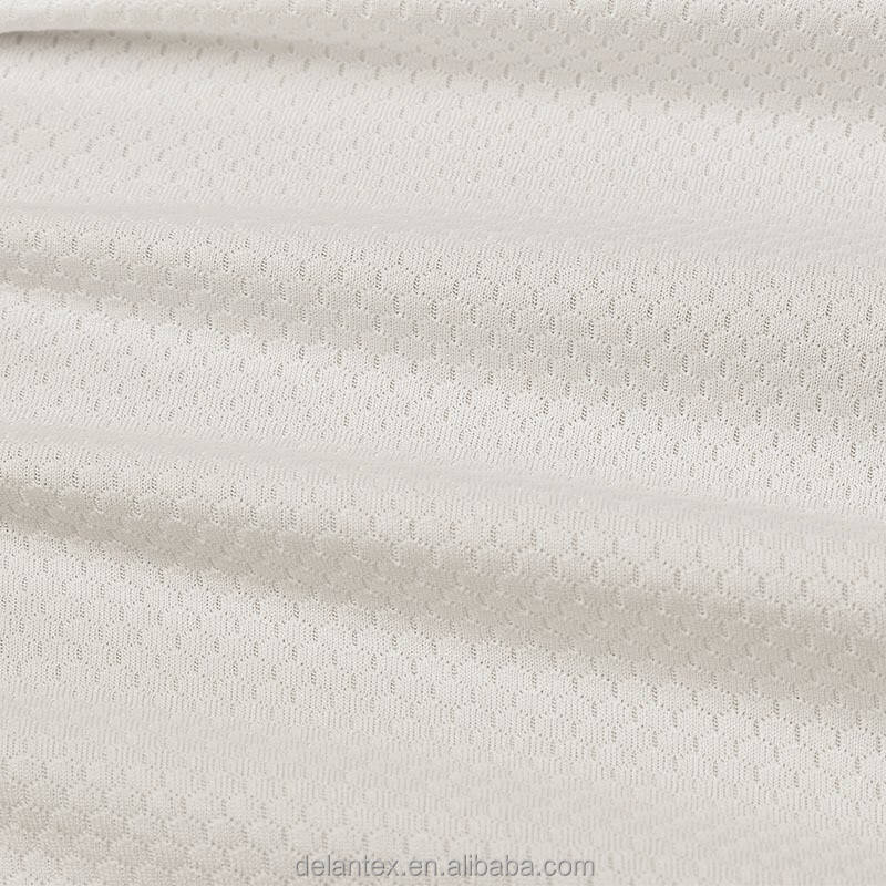 Delantex Footer Polyester Jacquard Fabric 145GSM 160cm