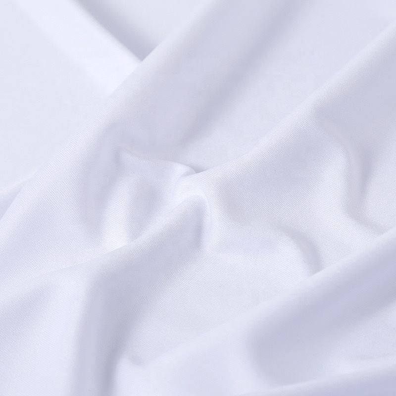 Delantex White Dry Fit Wicking Polyester Fabric for Sublimation Printing Fabrica Ropa Deportiva Con Sublimation for T Shirt