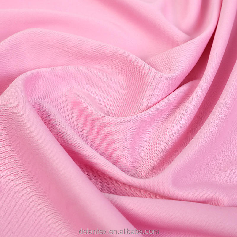 100% Polyester Micro Fiber Interlock Fabric for Sports T Shirt 140GSM 160cm