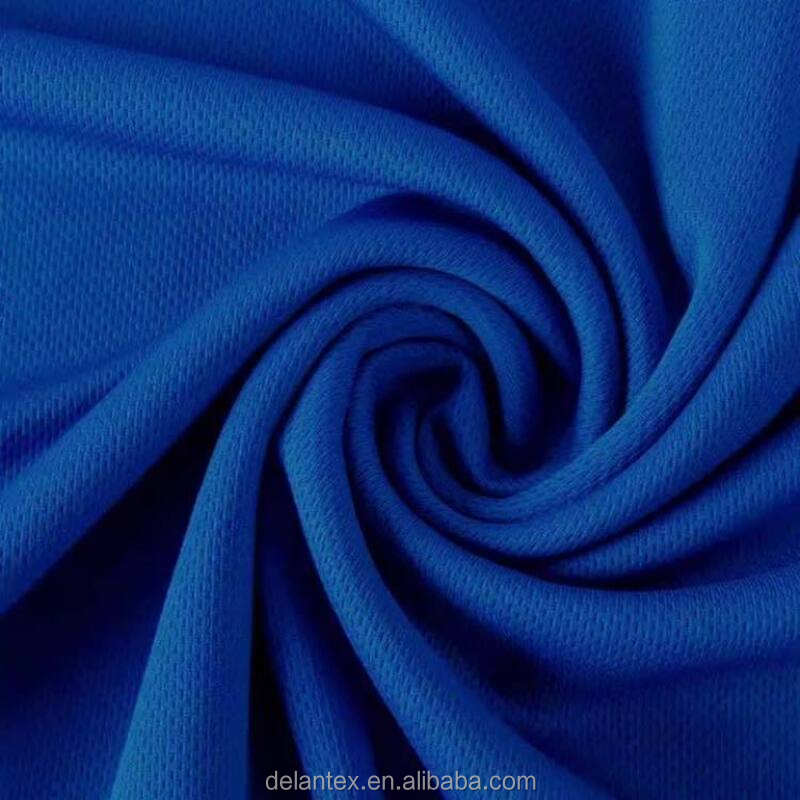100%T Birds Eye Mesh Knitted Fabric for Garment 150GSM