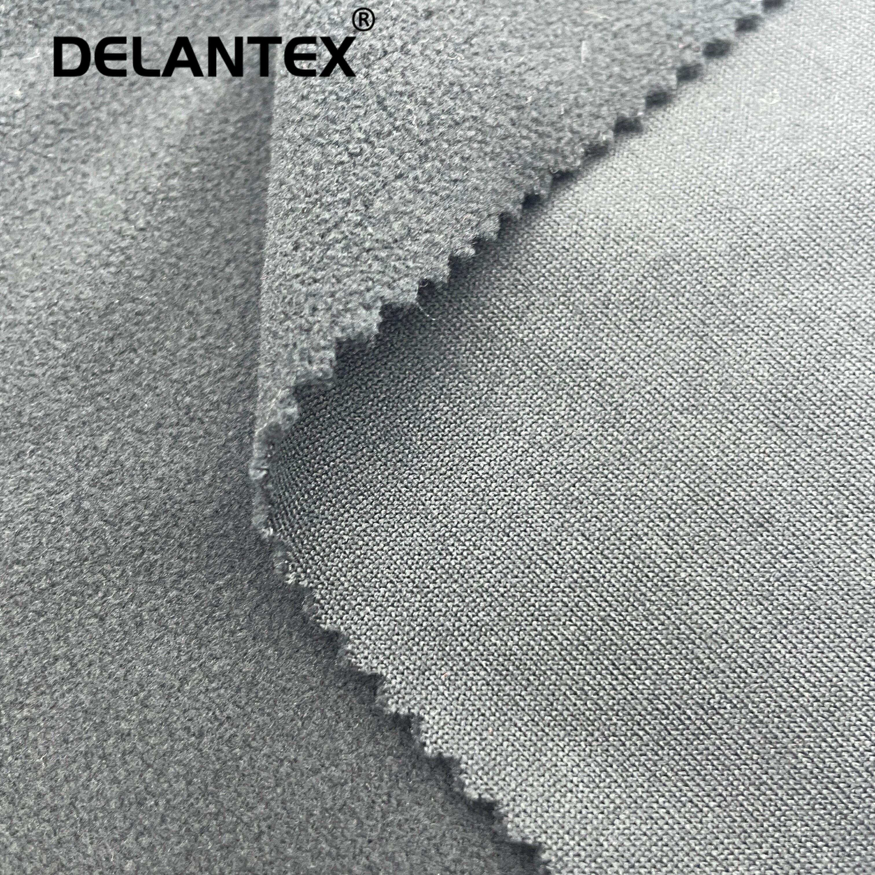 Delantex 75D/144F for Hoodie 1 Sided Brushed Single Wholesale Sided Fleece Fabric