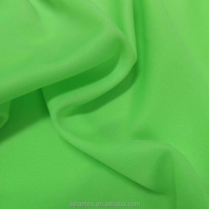 Moisture-Wicking Performance Jersey Fabric - 110GSM 75D Polyester Interlock Fabric for Sportswear