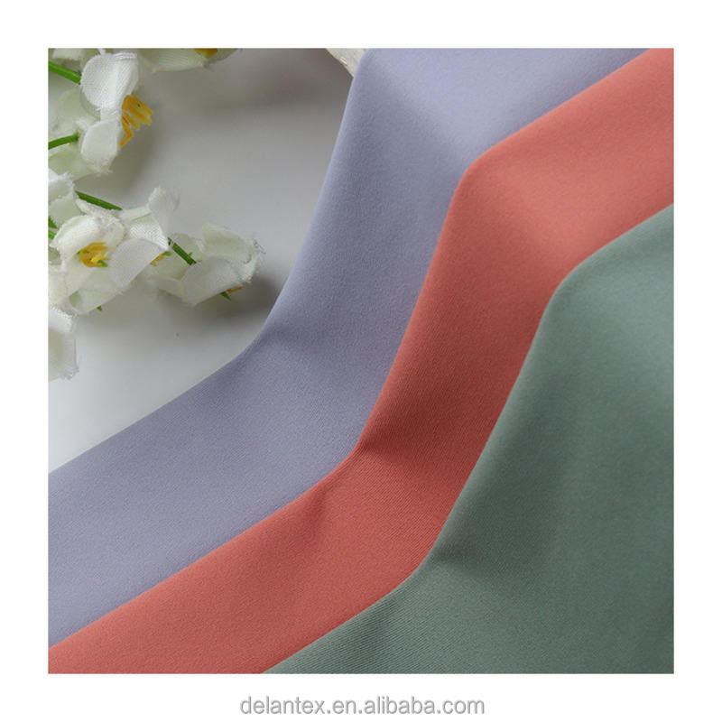 Delantex 87 Nylon 13 Spandex Fabric for Lulu Fabric Shirt