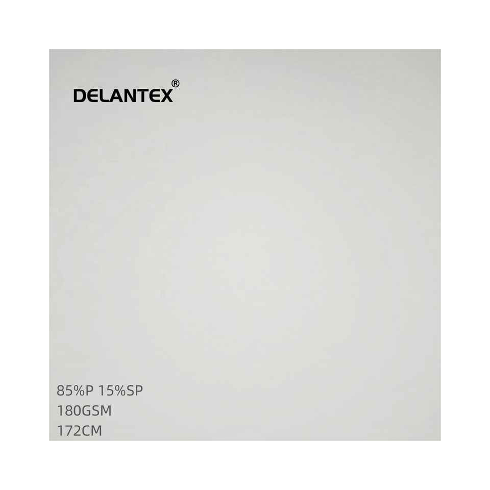 Delantex Cheap Price Anti-Static Tricot Sportswear Telas Single Jersey Fabric 2 Sides Brushed