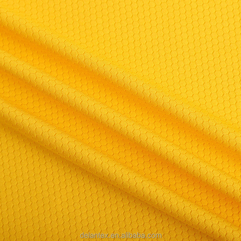 Football Jersey Honeycomb Mesh Fabric