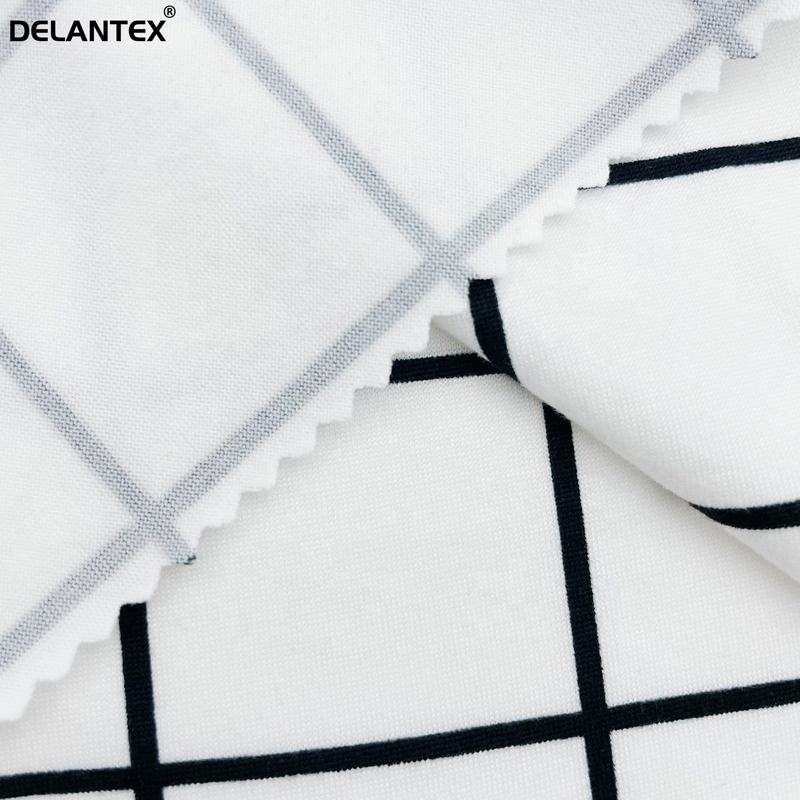 Customized Designed 95polyester 5spandex Dty Brushed Jersey Fabric for Cloth Printing