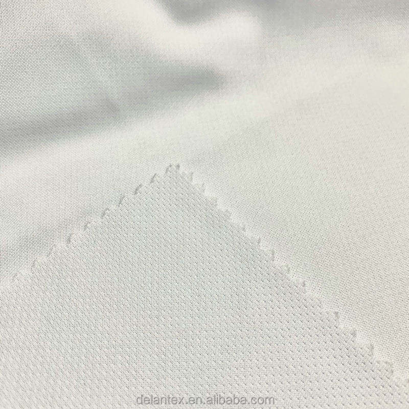 Delantex 100% Polyester Mesh Sports Fabric Nika 145 145GSM 160cm Sublimation Fabric