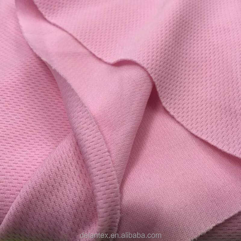 Delantex Poly Bird Eye Mesh Fabric Dyed, 100%Polyester, Width 185cm, 145g/Sqm Wicking Finish Breathable Free Sample