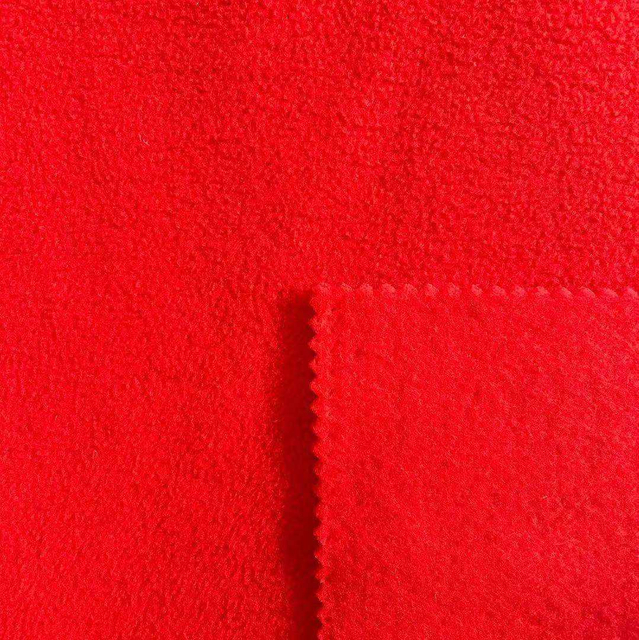 Delantex China Manufacturer Polar Fleece 1 Side Brush 1side Antipilling 100% Polyester Polar Fleece Fabric