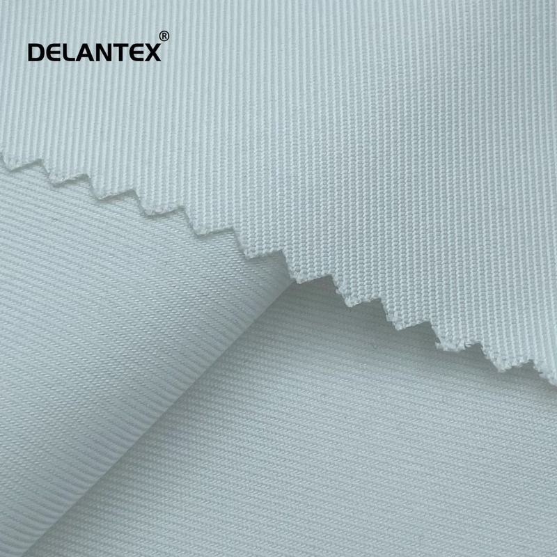 Delantex Cool Tweed Fabric 100% Polyester Woven Uniform for Workwear Anti-Static for Girls' Garments