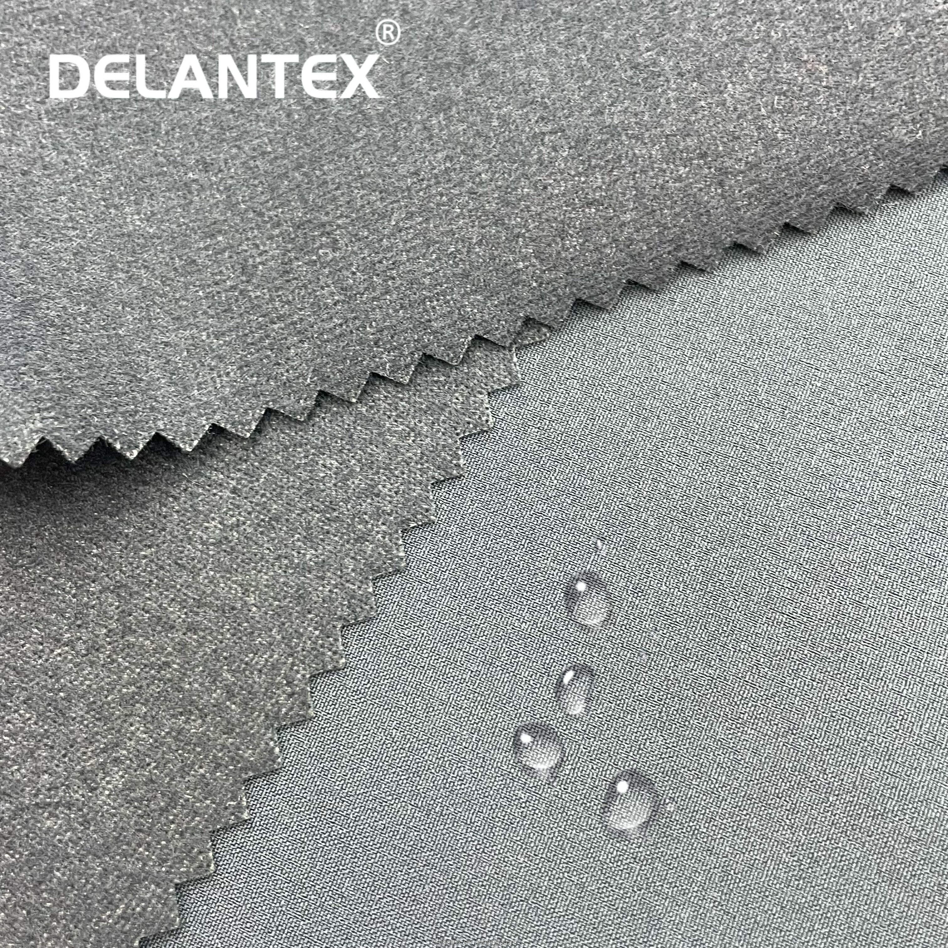 Delantex Waterproof 4 Way Stretch Thermal Bonded Fabric for Winter Uniform 150cm 190gsm