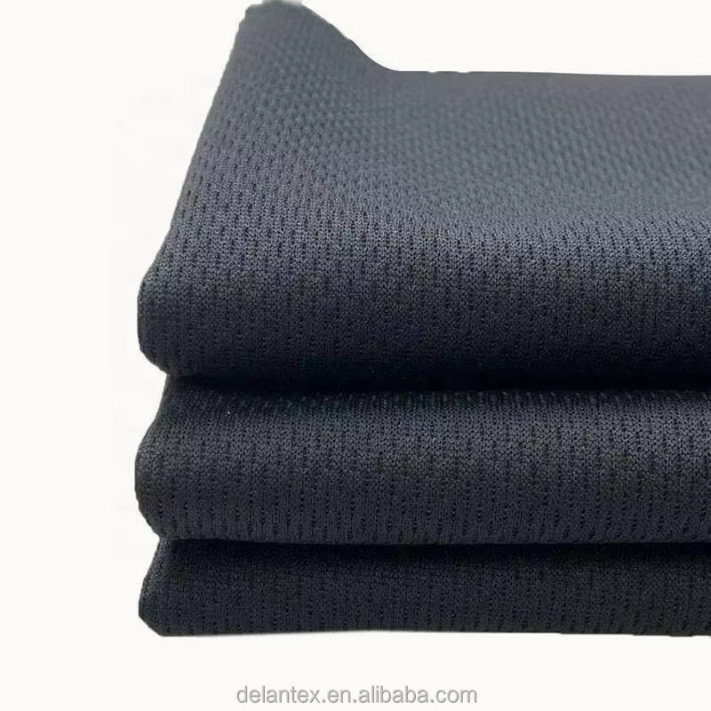 Delantex Polyester Bird Eye Dyed Fabric, 100% Polyester, 75D/72f, Width 185cm, 145g/Sqm