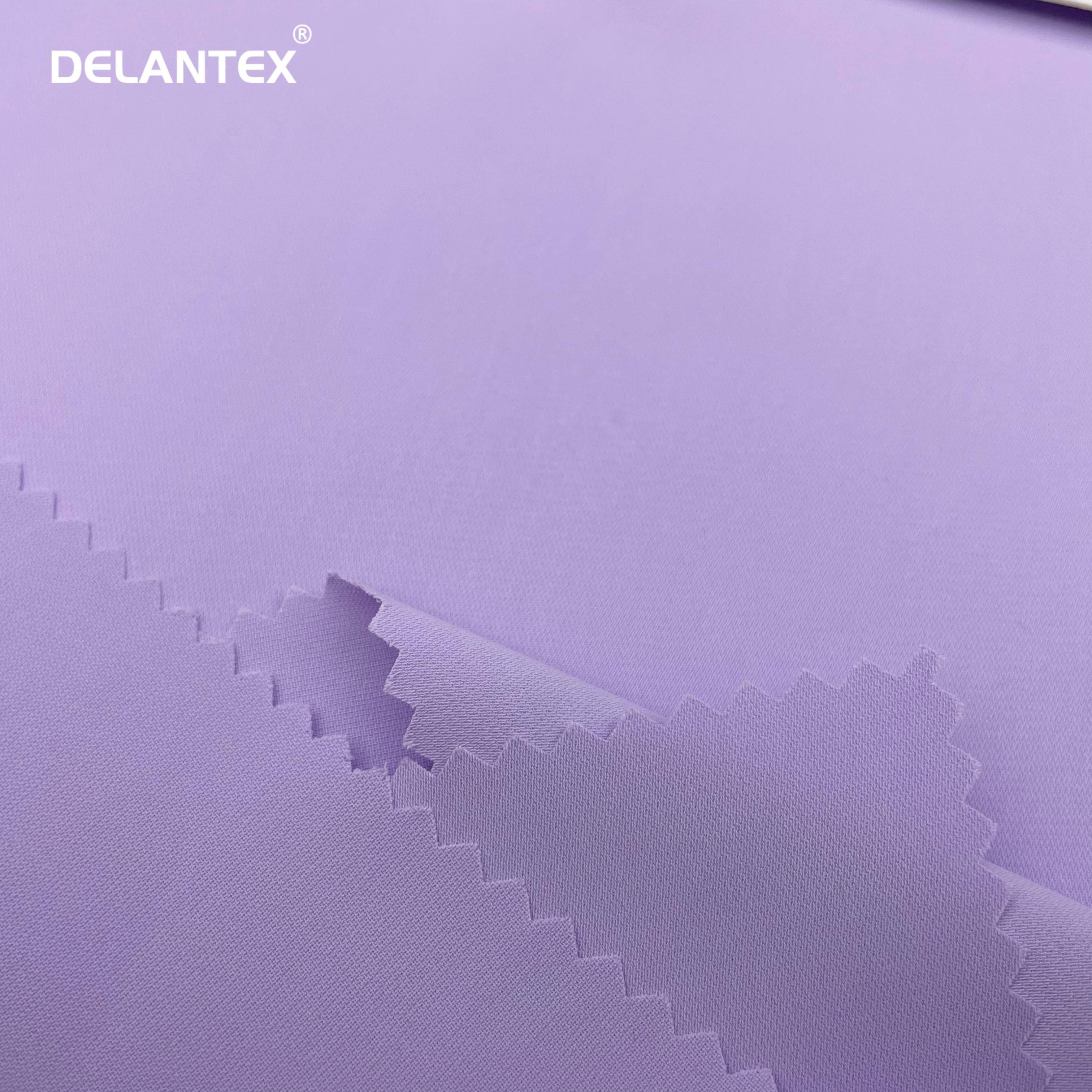 Delantex Custom High Quality Polyester Colorful 80D Pure Matte Chiffon Fabric for Garment